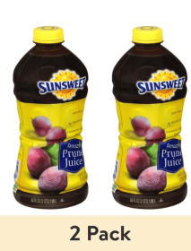 (2 pack) Sunsweet AmazIn 100% Juice, Prune, 64 Fl Oz, 1 Count