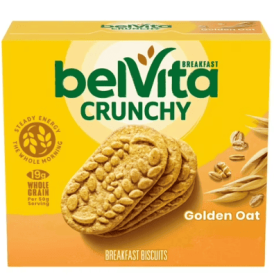 belVita Golden Oat Breakfast Biscuits, 5 Packs (4 Biscuits Per Pack)