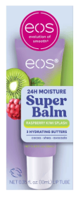 eos 24H Moisture Super Balm- Raspberry Kiwi Splash, 0.35 fl oz, 1-Pack