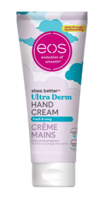 eos Shea Better Ultra Derm Hand Cream- Fresh & Cozy, Moisturizes Dry Hands, 2.5 fl oz, 1 Pack