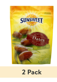 (2 pack) Sunsweet Dates, Pitted, 8 oz Pouch